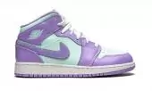 acheter air jordan 1 chaussures purple aqua